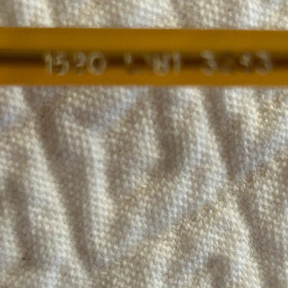 vintage designer mini circle reading glasses with case - Picture 8 of 9